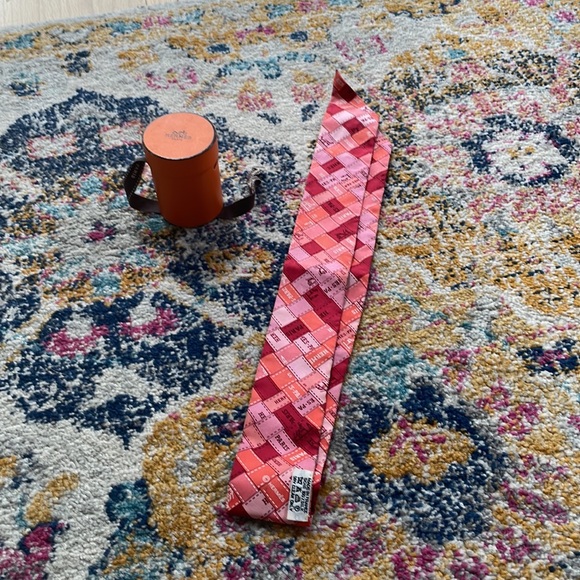 Twilly Hermès scarf with box - Picture 7 of 7